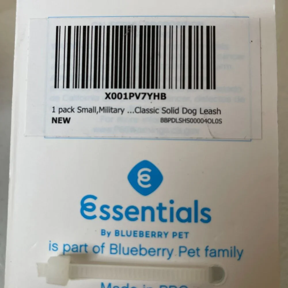 Blueberry Pet Essentials Small Dog Leash 5' x 5/8